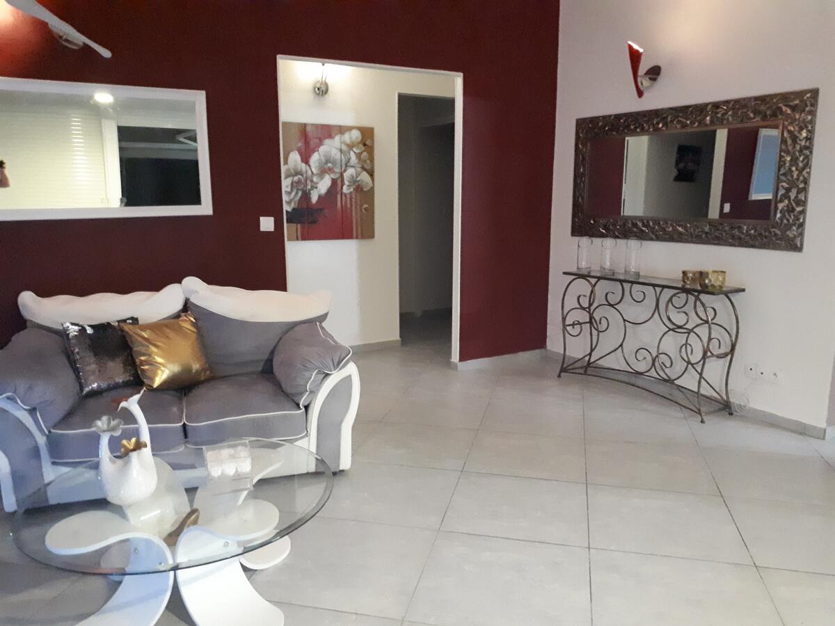 Villa 6 pers. Sainte-Anne : piscine privée & terrasse - Photo 13