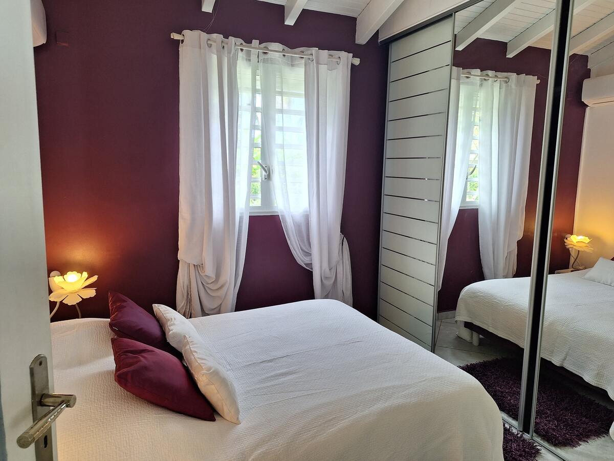 Villa 6 pers. Sainte-Anne : piscine privée & terrasse - Photo 15