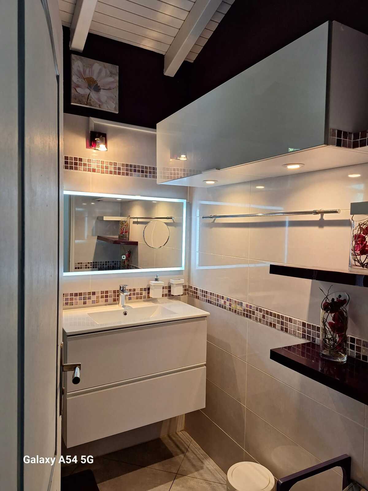 Villa 6 pers. Sainte-Anne : piscine privée & terrasse - Photo 20