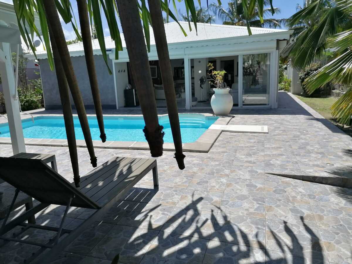 Villa 6 pers. Sainte-Anne : piscine privée & terrasse - Photo 27