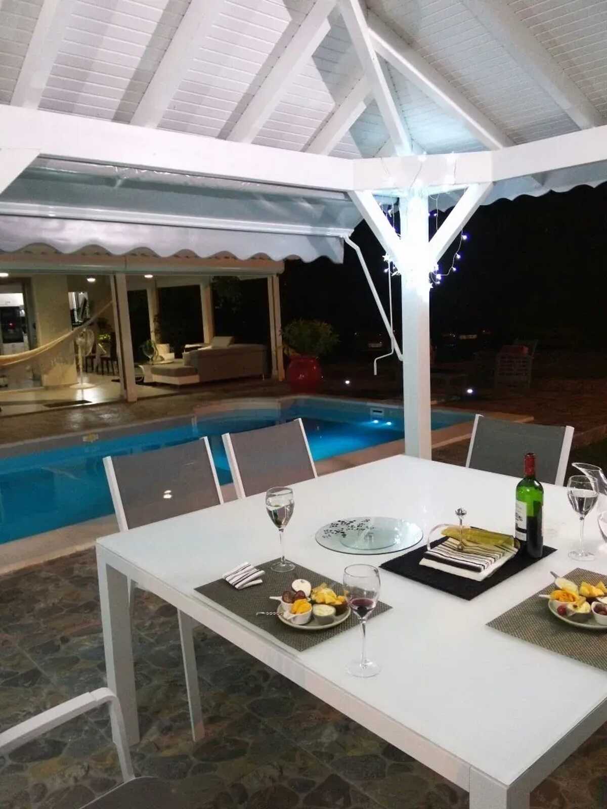 Villa 6 pers. Sainte-Anne : piscine privée & terrasse - Photo 42