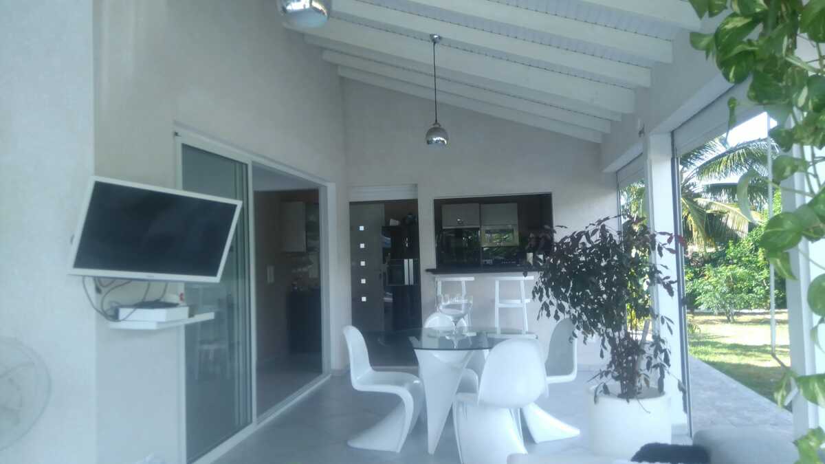 Villa 6 pers. Sainte-Anne : piscine privée & terrasse - Photo 44