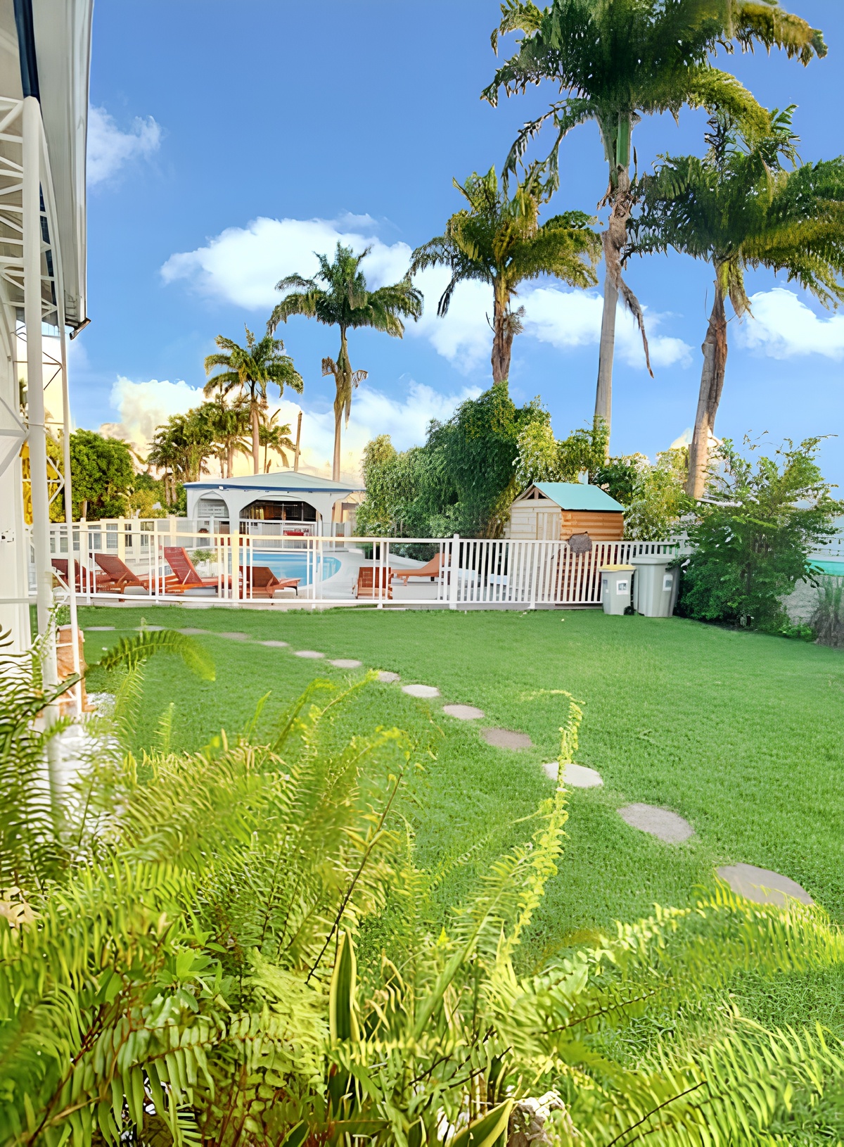 Villa avec piscine d'eau salée et vue mer à Saint-François - Photo 7