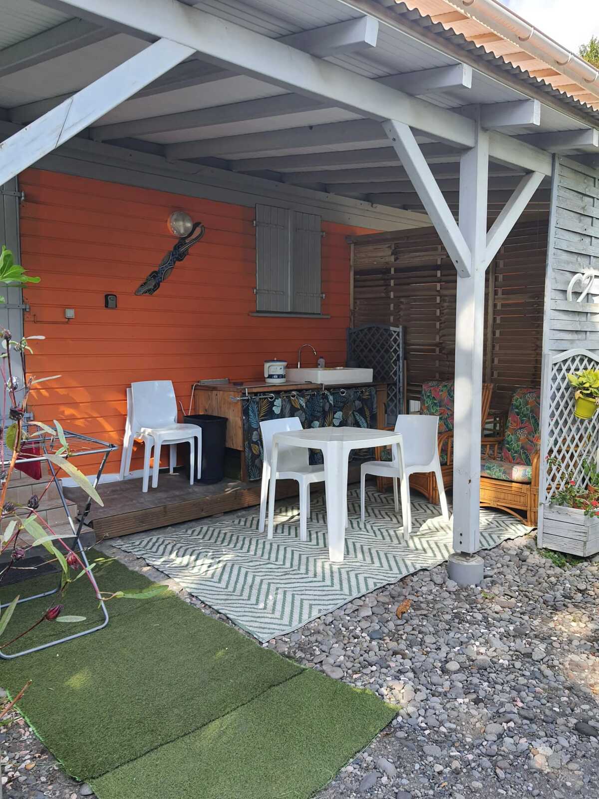 Appartement vue mer au Carbet, balcon et jardin - Photo 3