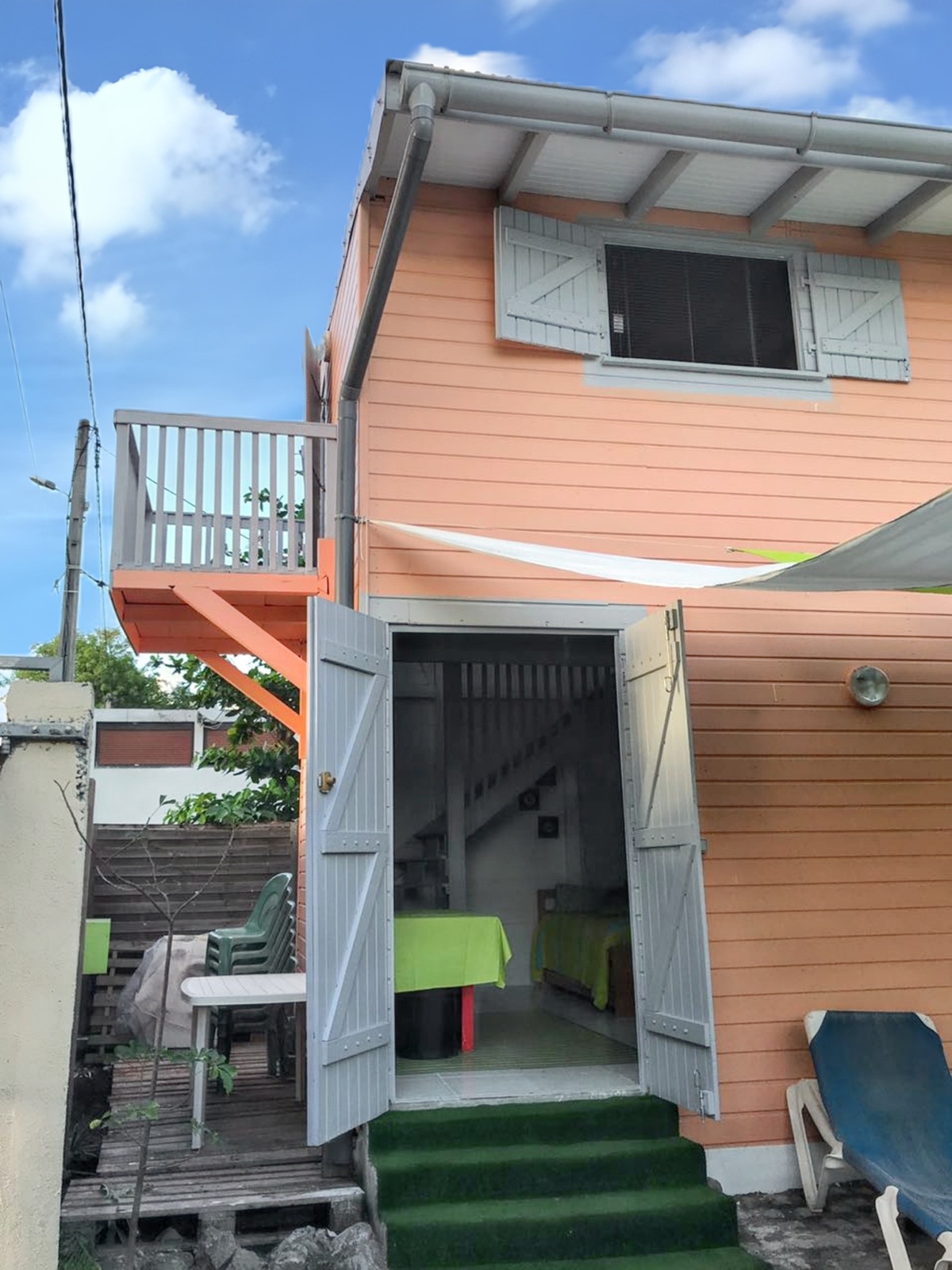 Appartement vue mer au Carbet, balcon et jardin - Photo 8