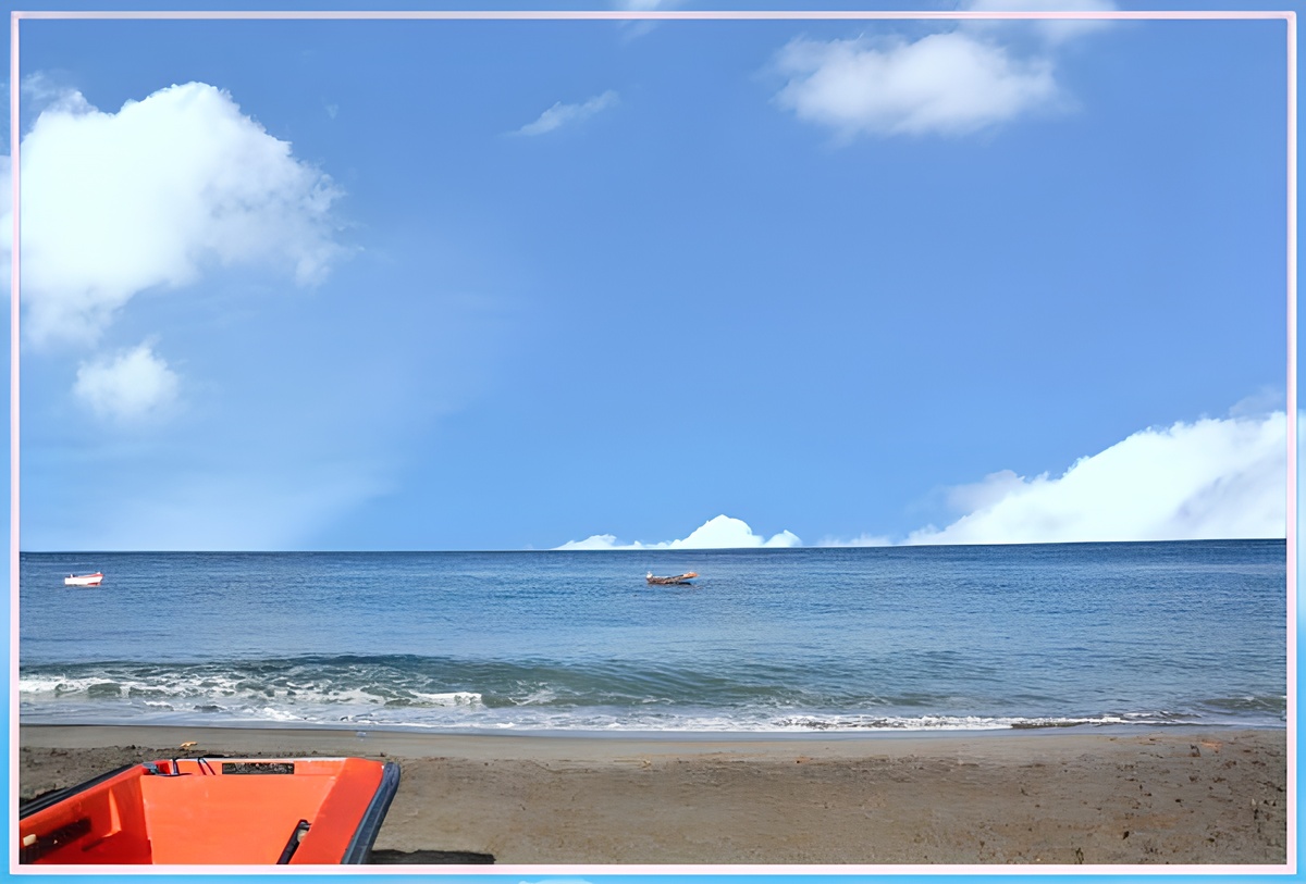 Appartement vue mer au Carbet, balcon et jardin - Photo 10