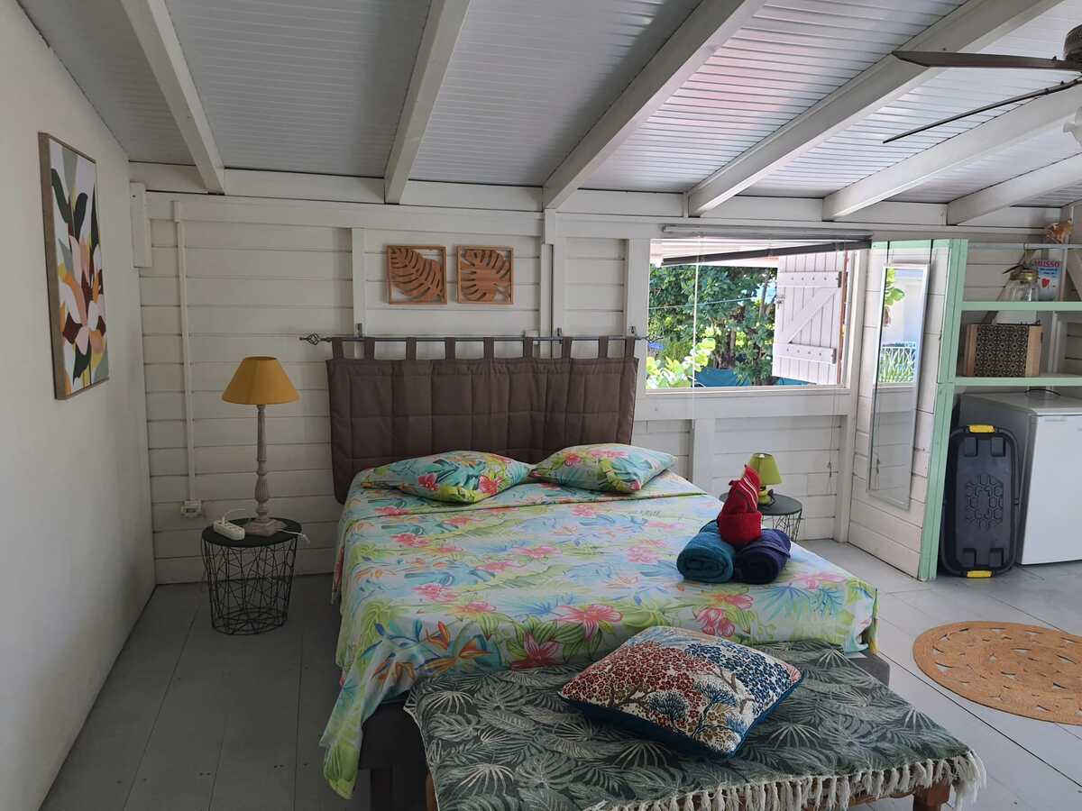 Appartement vue mer au Carbet, balcon et jardin - Photo 21
