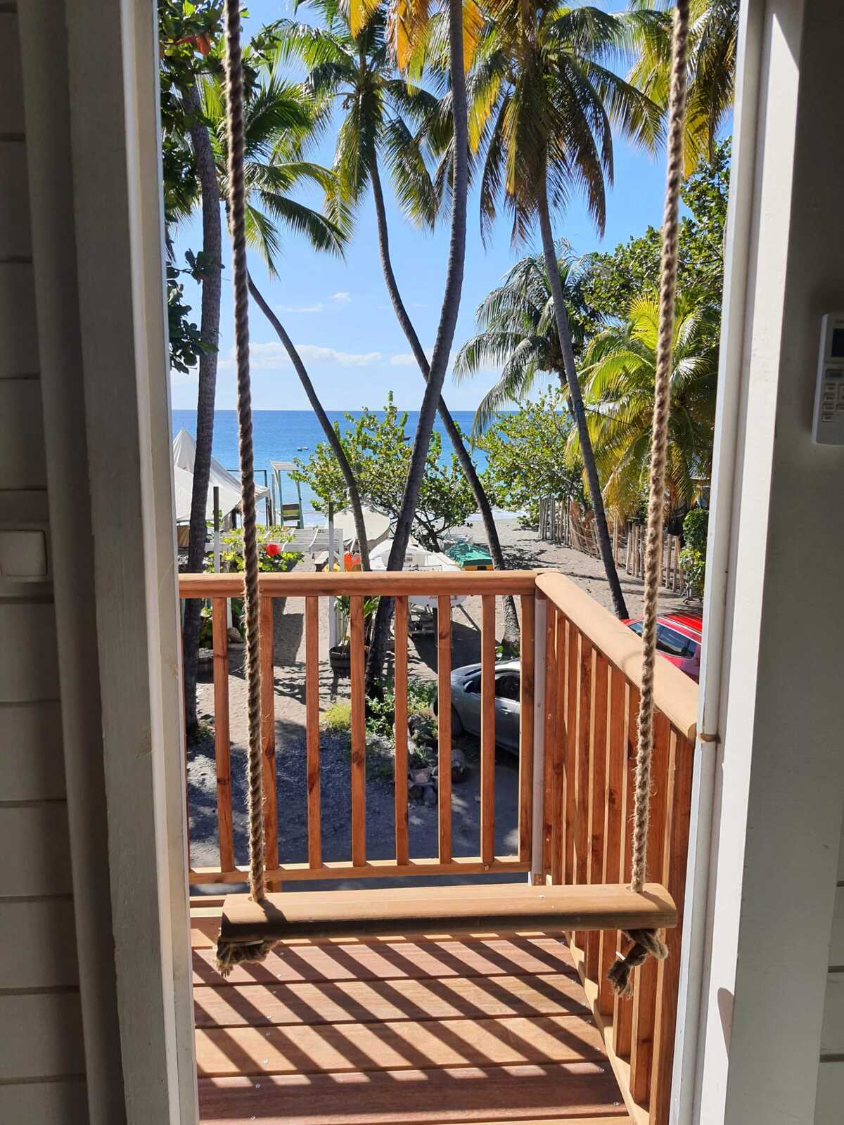 Appartement vue mer au Carbet, balcon et jardin - Photo 22