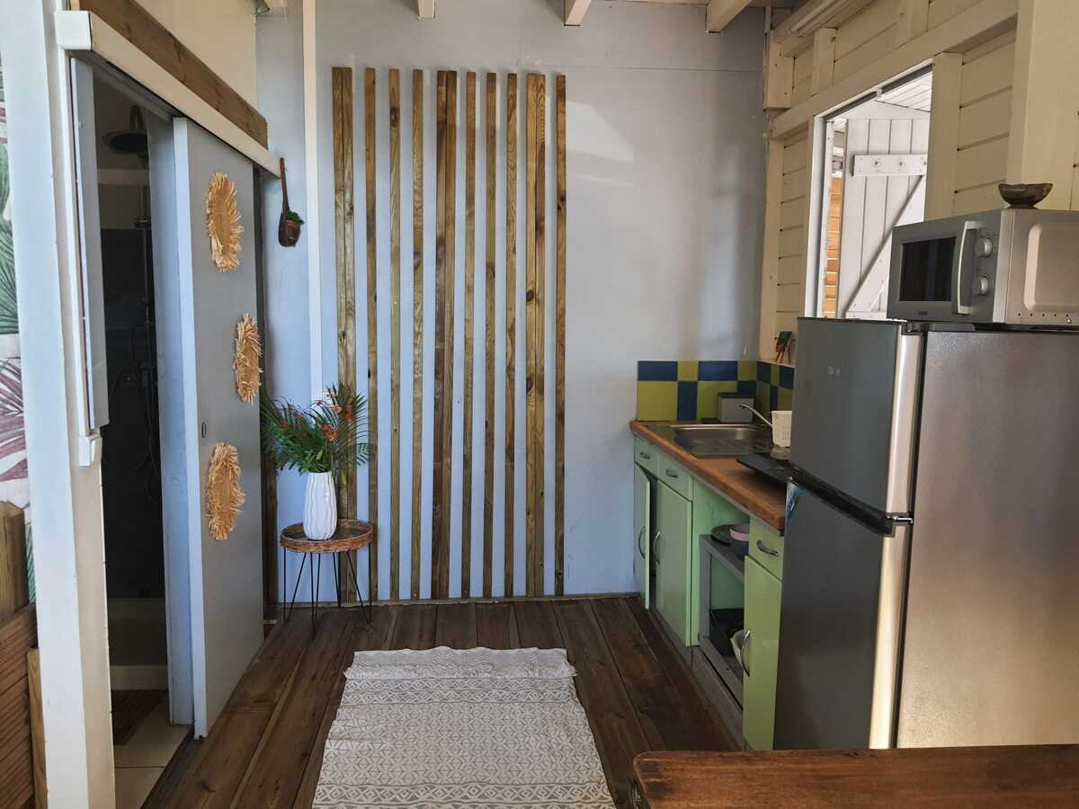 Appartement vue mer au Carbet, balcon et jardin - Photo 25