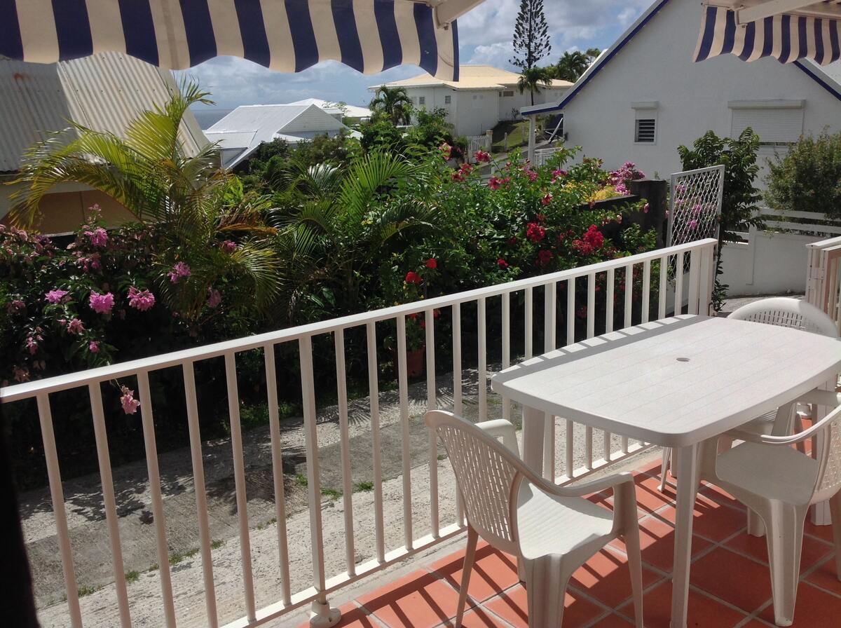 Appartement 36 m² vue mer, jardin et terrasse à Saint-François - Photo 1
