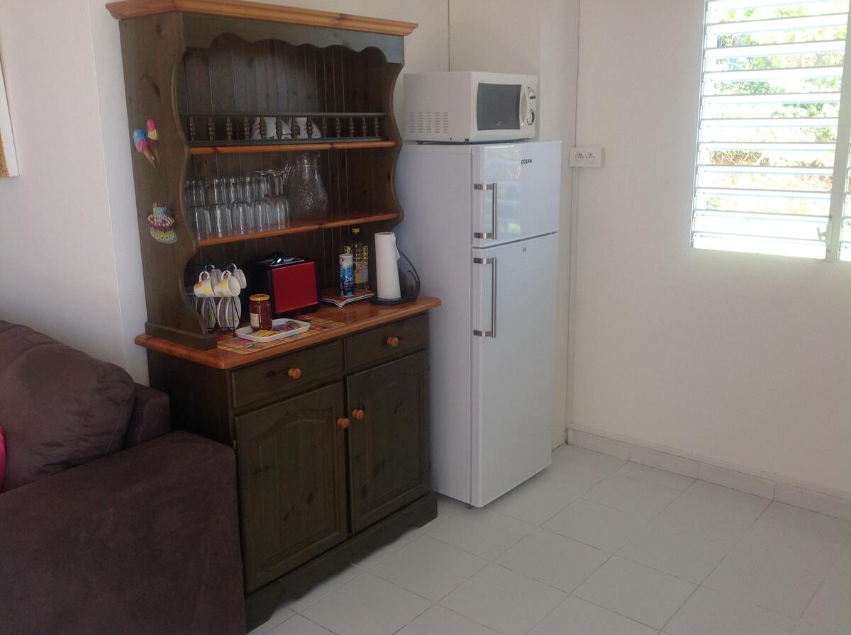 Appartement 36 m² vue mer, jardin et terrasse à Saint-François - Photo 13