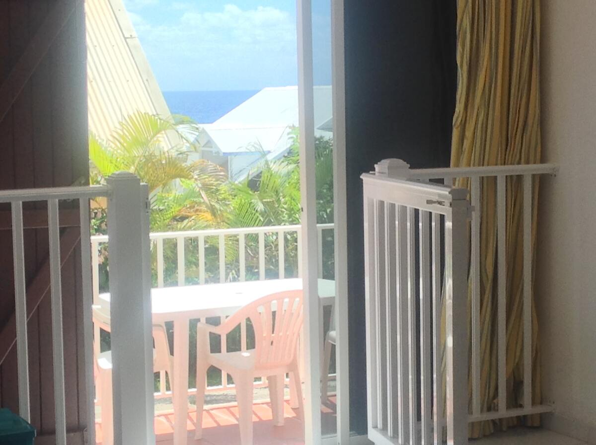 Appartement 36 m² vue mer, jardin et terrasse à Saint-François - Photo 21
