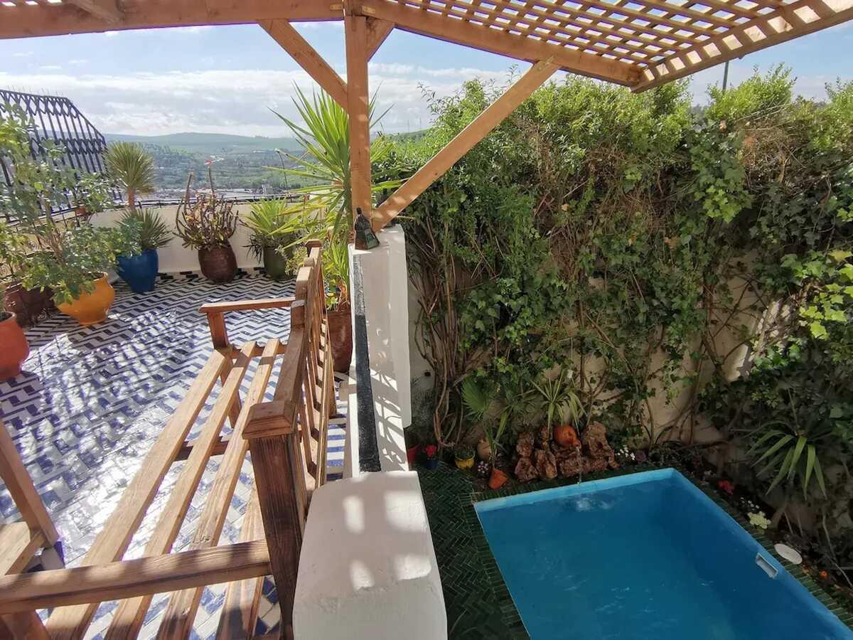 Appartement 150 m² avec piscine privée et vue montagne à Fès - Photo 1