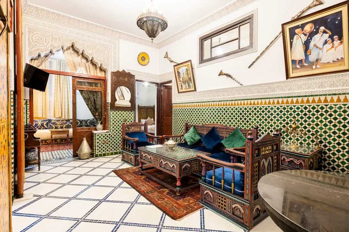 Appartement 150 m² avec piscine privée et vue montagne à Fès - Photo 12