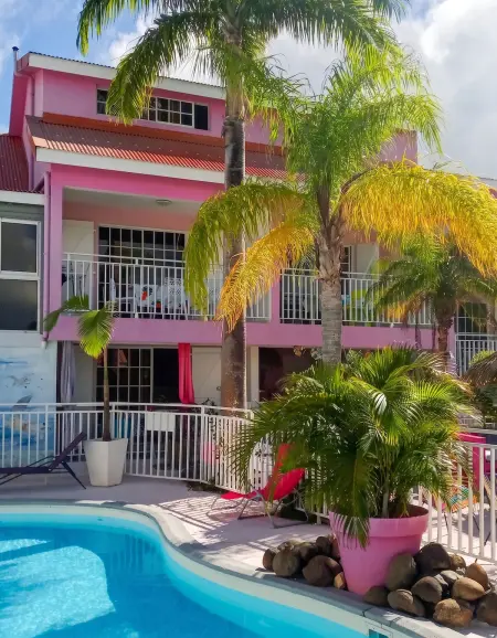Appartement 60 m² avec piscine partagée à Sainte-Anne, Martinique : photo 9