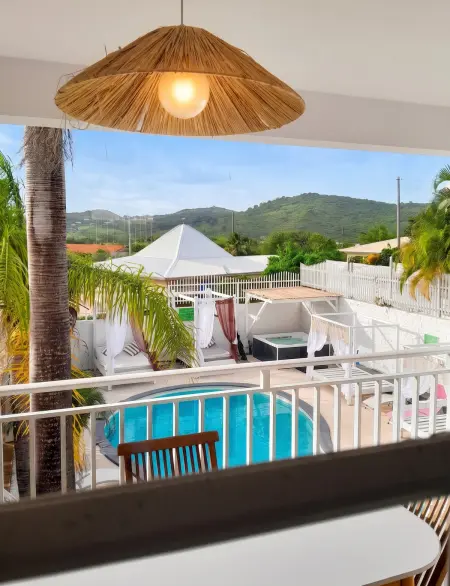 Appartement 60 m² avec piscine partagée à Sainte-Anne, Martinique : photo 12