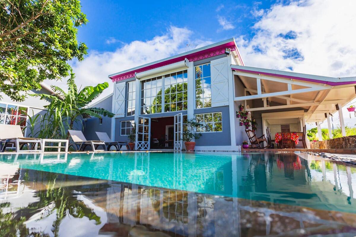 Villa 3 chambres piscine privée - Sainte Rose - Photo 1