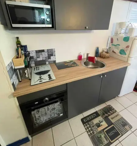 Studio 30 m² climatisé à Sainte-Anne, près de la plage Pointe Marin : photo 6