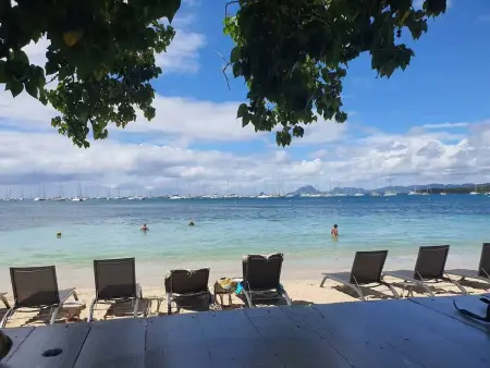 Studio 30 m² climatisé à Sainte-Anne, près de la plage Pointe Marin : photo 11