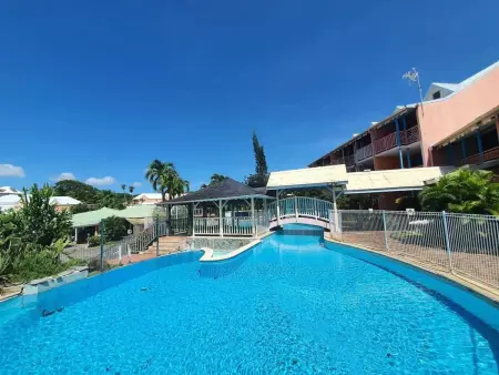 Studio 30 m² climatisé à Sainte-Anne, près de la plage Pointe Marin : photo 14