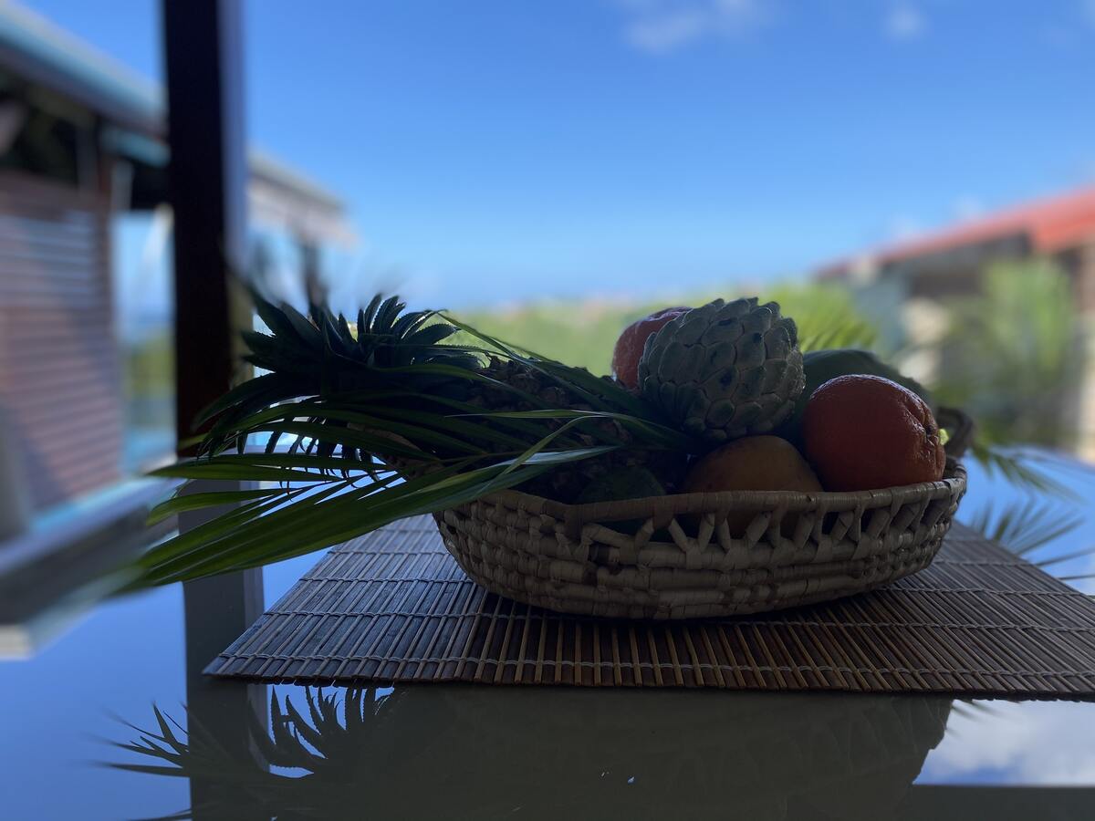 Bungalow 6 pers. à Vieux-Habitants, piscine & vue mer - Photo 17