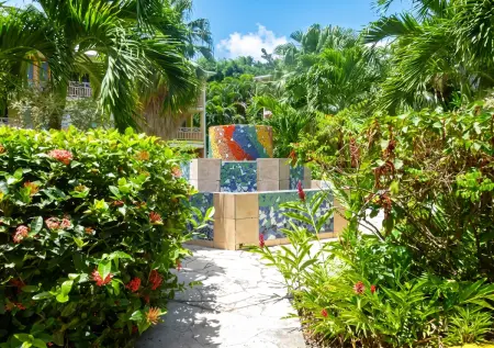 Studio chaleureux à Sainte-Anne - 29m² avec jardin. : photo 10