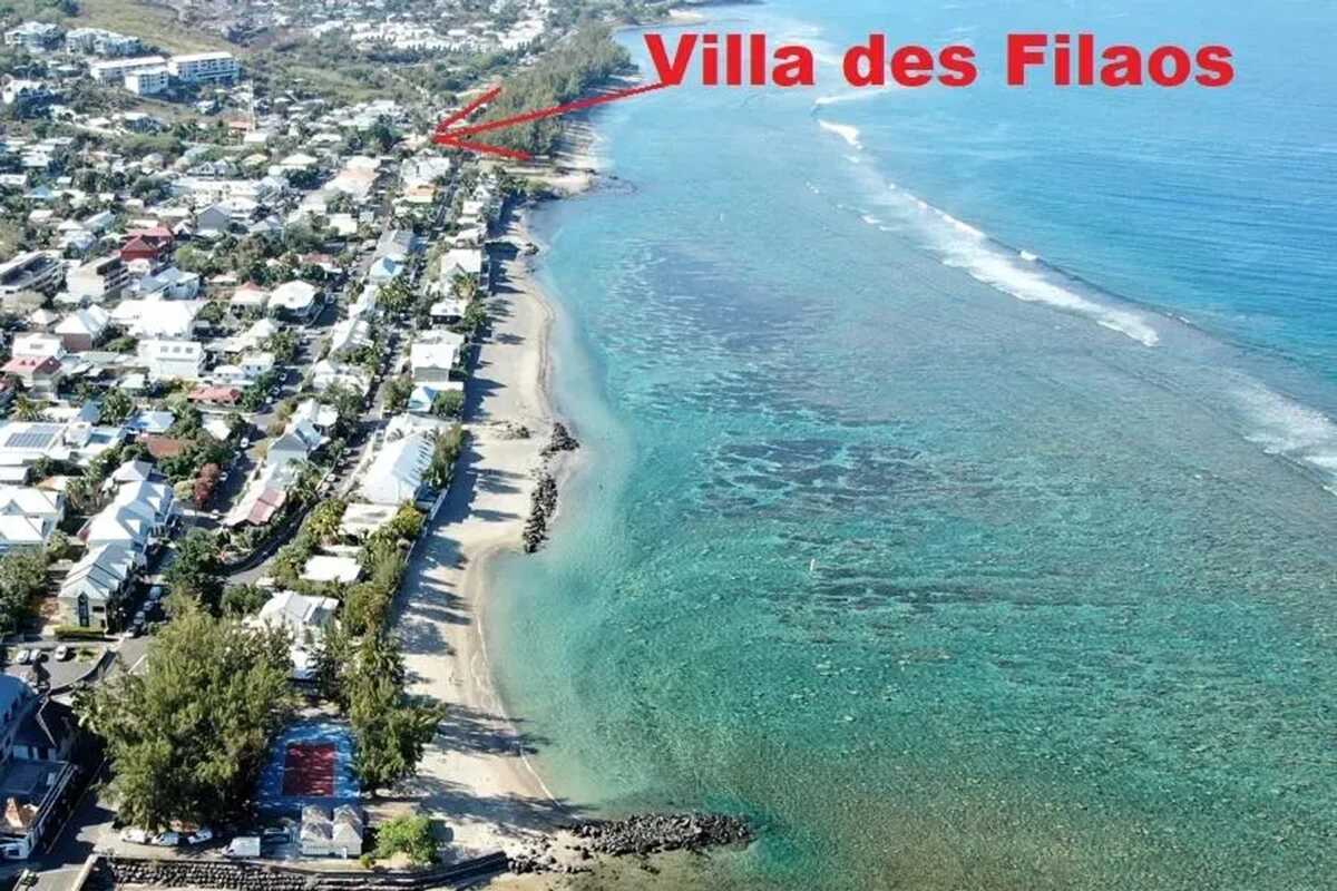 Maison 4 chambres avec piscine et vue mer à Saint-Leu - Photo 1