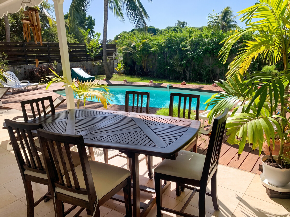 Villa avec piscine privée et jacuzzi à Le Gosier, Guadeloupe - Photo 5