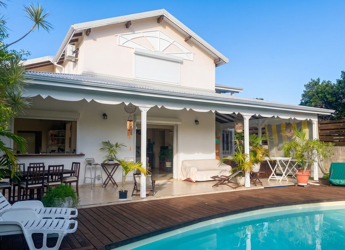 Villa avec piscine privée et jacuzzi à Le Gosier, Guadeloupe - Photo 13