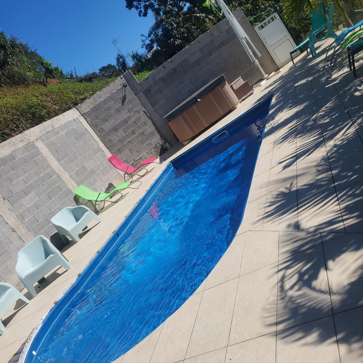 Bungalow 2 chambres au Gosier avec piscine et jacuzzi - Photo 5