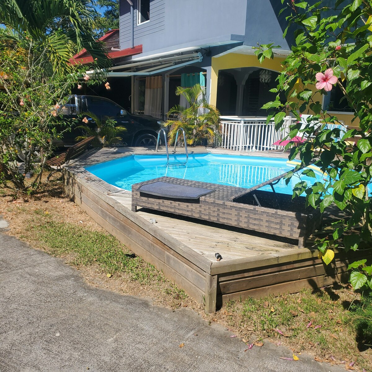 Bungalow 2 chambres au Gosier avec piscine et jacuzzi - Photo 6