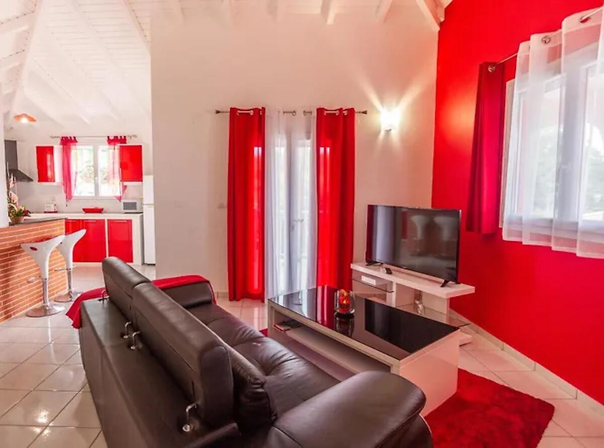 Maison 6 pers., 2 chambres avec piscine partagée - Photo 2