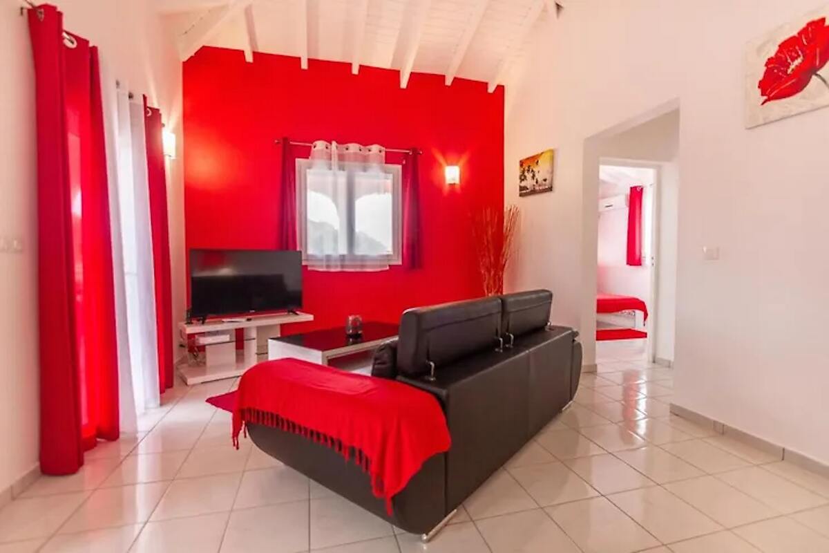 Maison 6 pers., 2 chambres avec piscine partagée - Photo 3