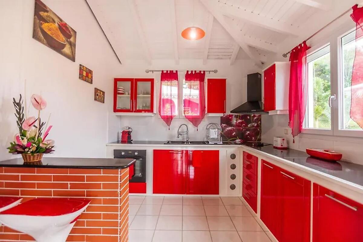 Maison 6 pers., 2 chambres avec piscine partagée - Photo 15