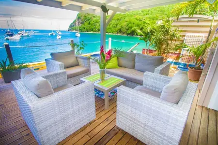 Location appartement de vacances à Deshaies