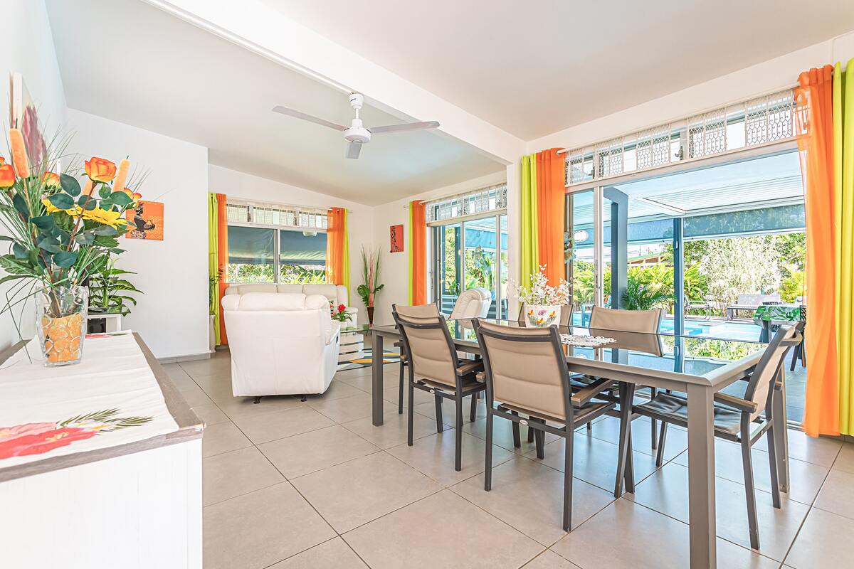 Villa 8 pers. piscine privée et jacuzzi à Baie-Mahault - Photo 5