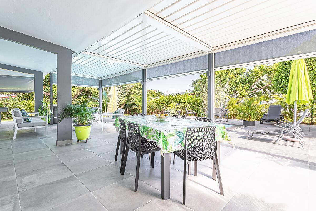 Villa 8 pers. piscine privée et jacuzzi à Baie-Mahault - Photo 7