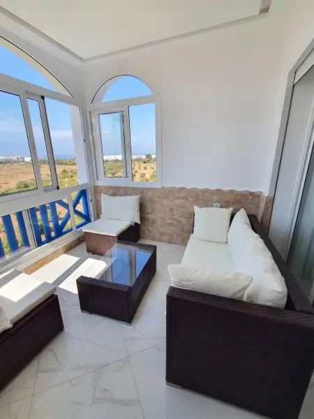 Appartement à Marina Smir, vue mer et piscine partagée, 8 pers. : photo 2