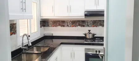 Appartement à Marina Smir, vue mer et piscine partagée, 8 pers. : photo 4