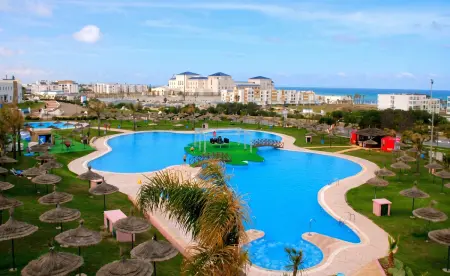 Appartement à Marina Smir, vue mer et piscine partagée, 8 pers. : photo 11