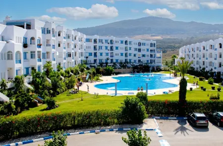Appartement à Marina Smir, vue mer et piscine partagée, 8 pers. : photo 14