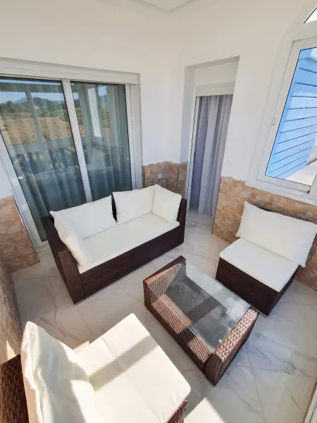 Appartement à Marina Smir, vue mer et piscine partagée, 8 pers. : photo 17