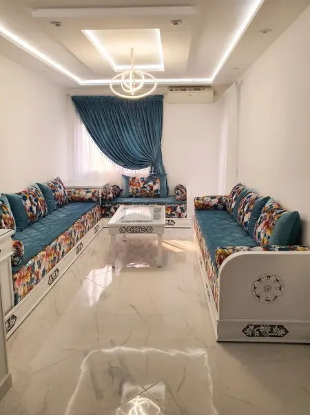 Appartement à Marina Smir, vue mer et piscine partagée, 8 pers. : photo 18