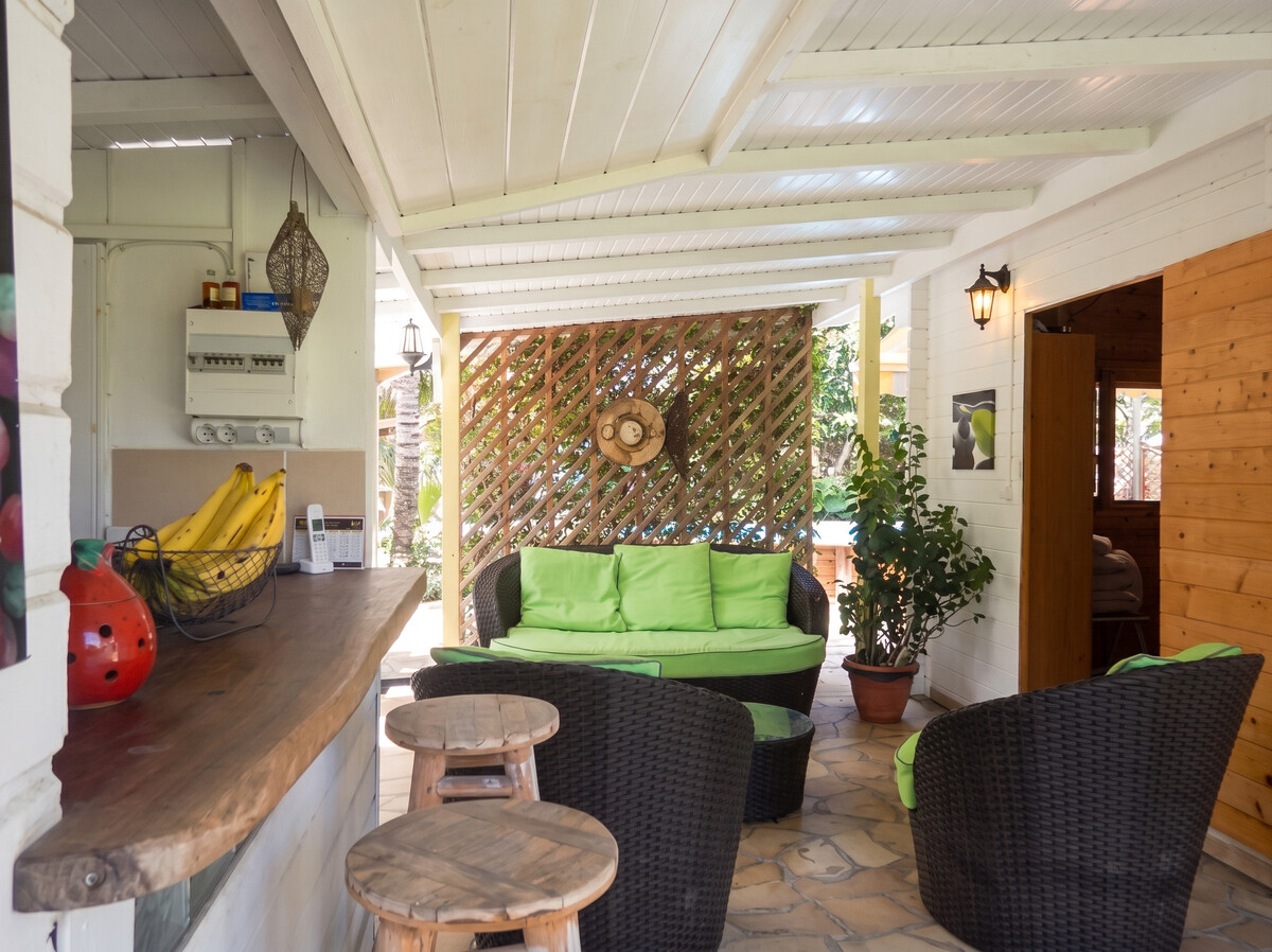 Chalet avec piscine privée au Vauclin, à 150 m de la plage - Photo 4
