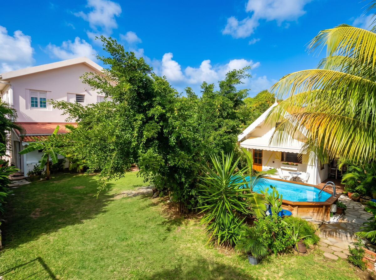 Chalet avec piscine privée au Vauclin, à 150 m de la plage - Photo 8
