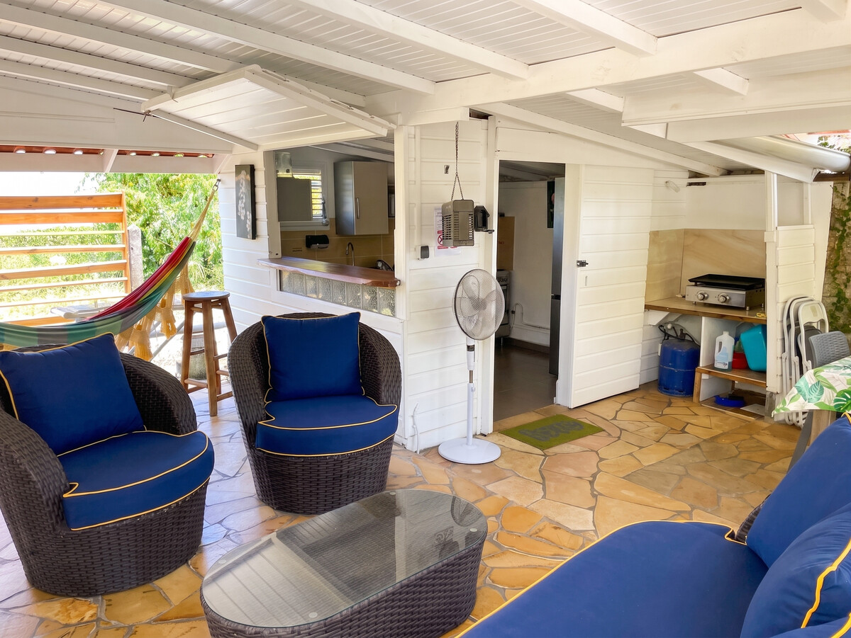 Chalet avec piscine privée au Vauclin, à 150 m de la plage - Photo 15