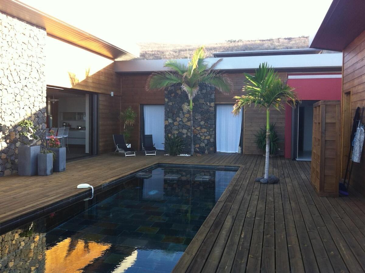 Villa 8 pers. piscine & jacuzzi vue mer à Saint-Leu - Photo 7