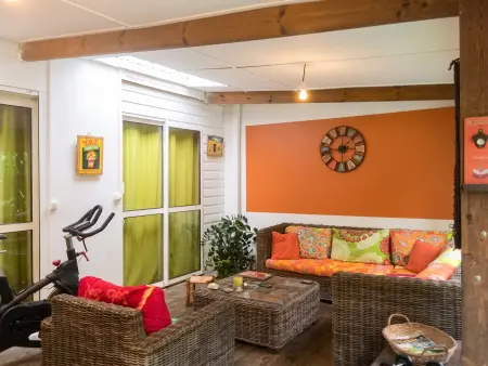 Maison avec piscine privée chauffable à Saint-Joseph, 5 personnes : photo 3