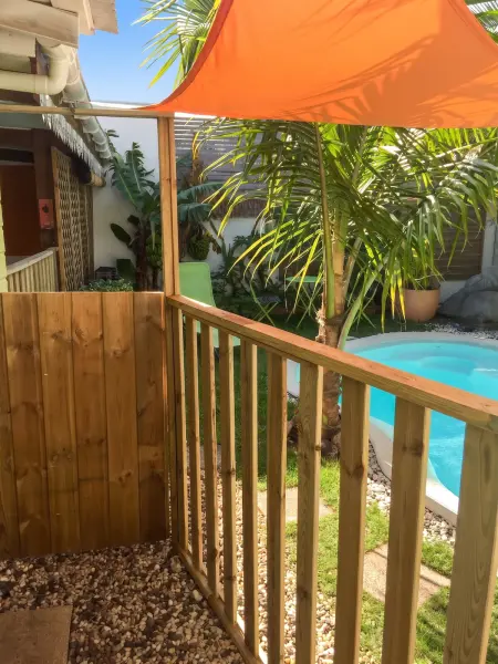 Maison avec piscine privée chauffable à Saint-Joseph, 5 personnes : photo 5