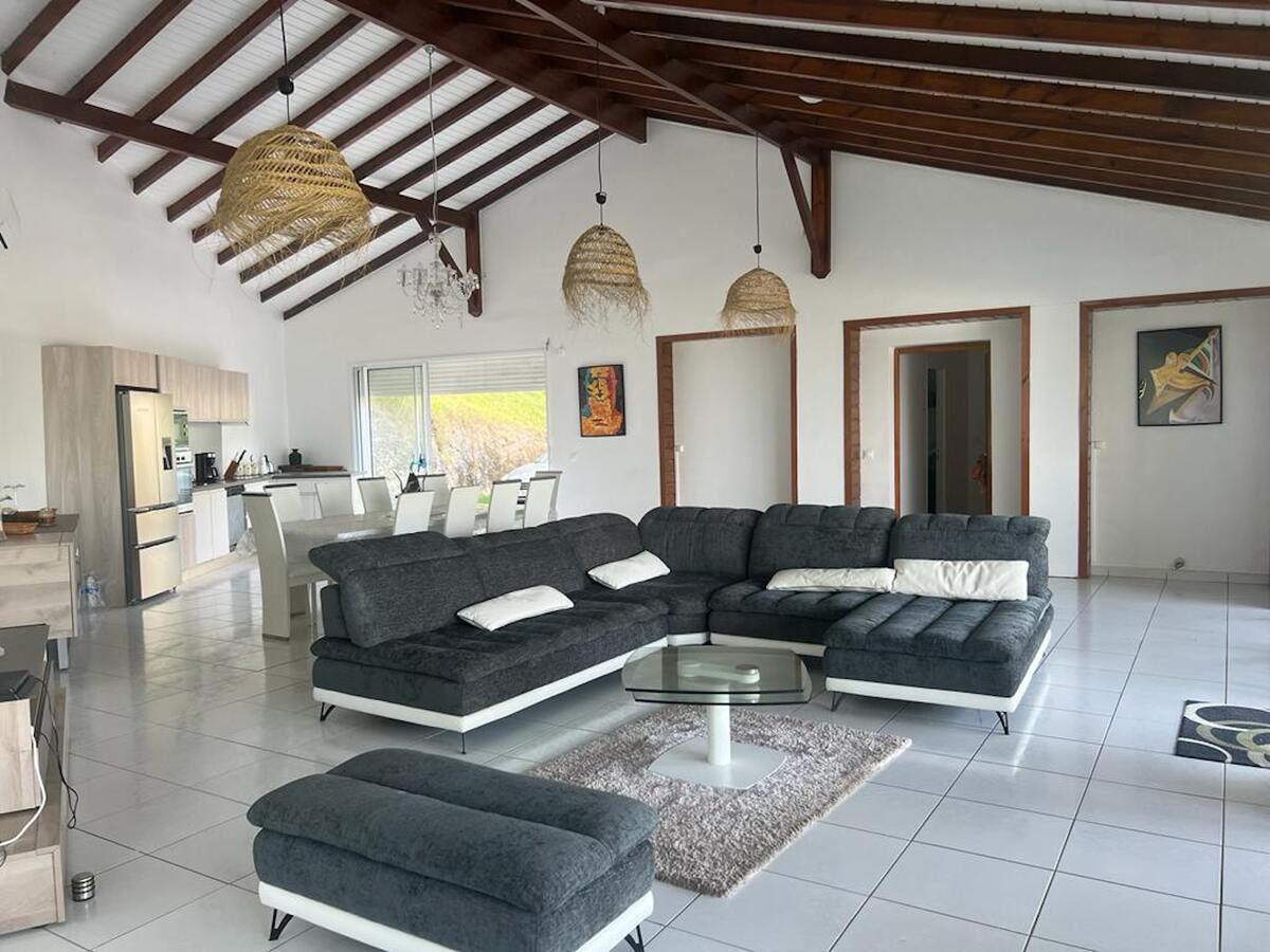 Villa avec piscine privée 8x4 m et vue mer au Gosier - Photo 3